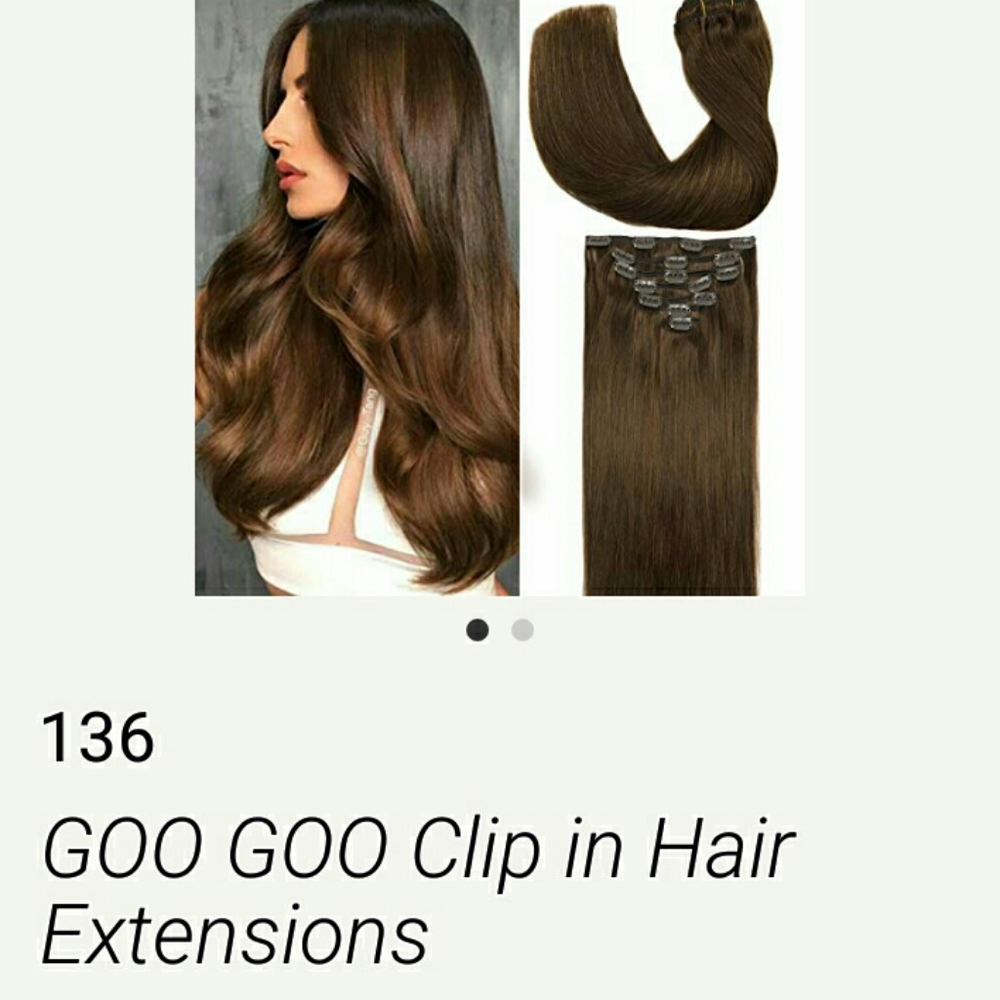 Hair Extensions Clip In 100% Human Hair